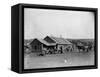 Western Ranch House-John C.H. Grabill-Framed Stretched Canvas