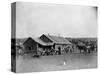 Western Ranch House-John C.H. Grabill-Stretched Canvas
