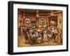 Western Saloon-Lee Dubin-Framed Premium Giclee Print