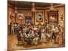 Western Saloon-Lee Dubin-Mounted Giclee Print