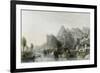 Western Seared Hills-Thomas Allom-Framed Premium Giclee Print