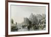 Western Seared Hills-Thomas Allom-Framed Art Print