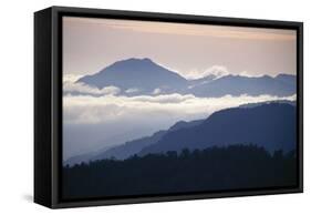 Western Sepik Torricelli Mountain Range from Mt Somoro-null-Framed Stretched Canvas