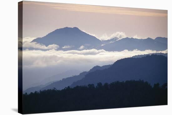 Western Sepik Torricelli Mountain Range from Mt Somoro-null-Stretched Canvas