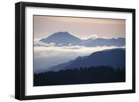 Western Sepik Torricelli Mountain Range from Mt Somoro-null-Framed Photographic Print
