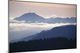 Western Sepik Torricelli Mountain Range from Mt Somoro-null-Mounted Photographic Print