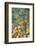 Western Serviceberry Leaves on Lichen, Riverside Sp, Washington, USA-Charles Gurche-Framed Photographic Print