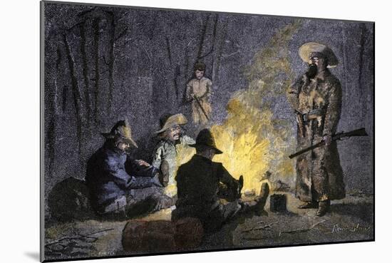 Western Sheriff Arresting Law-Breakers and Making Them Remove their Boots to Reduce Escapes-null-Mounted Giclee Print