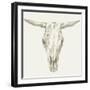 Western Skull Mount II-Ethan Harper-Framed Art Print