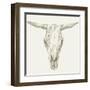 Western Skull Mount II-Ethan Harper-Framed Art Print