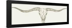 Western Skull Mount III-Ethan Harper-Framed Art Print