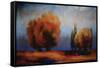 Western Sky I-Sokol Hohne-Framed Stretched Canvas