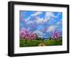 Western Slope Orchard in Spring-Patty Baker-Framed Art Print