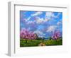 Western Slope Orchard in Spring-Patty Baker-Framed Art Print