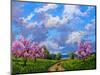 Western Slope Orchard in Spring-Patty Baker-Mounted Art Print