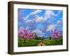 Western Slope Orchard in Spring-Patty Baker-Framed Art Print