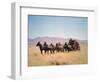 Western Stagecoach Pulled by a Six Mule Team-null-Framed Giclee Print