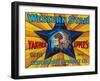 Western Star Apple Label - Yakima, WA-Lantern Press-Framed Art Print