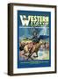 Western Story Magazine: Broken Arrow Range-null-Framed Art Print