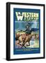 Western Story Magazine: Broken Arrow Range-null-Framed Art Print