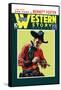 Western Story Magazine: Gun Hand-null-Framed Stretched Canvas