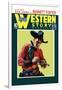 Western Story Magazine: Gun Hand-null-Framed Art Print