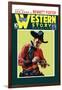 Western Story Magazine: Gun Hand-null-Framed Art Print