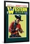 Western Story Magazine: Gun Hand-null-Framed Art Print