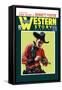 Western Story Magazine: Gun Hand-null-Framed Stretched Canvas