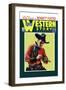 Western Story Magazine: Gun Hand-null-Framed Art Print