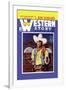 Western Story Magazine: Hot Lead Payoff-null-Framed Art Print