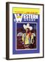 Western Story Magazine: Hot Lead Payoff-null-Framed Art Print