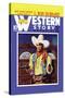 Western Story Magazine: Hot Lead Payoff-null-Stretched Canvas