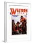 Western Story Magazine: Living the Cowboy Way-null-Framed Art Print