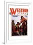 Western Story Magazine: Living the Cowboy Way-null-Framed Art Print