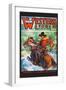 Western Story Magazine: No Limits-null-Framed Art Print