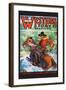 Western Story Magazine: No Limits-null-Framed Art Print