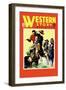 Western Story Magazine: On the Move-null-Framed Art Print
