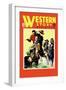 Western Story Magazine: On the Move-null-Framed Art Print