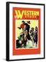 Western Story Magazine: On the Move-null-Framed Art Print