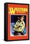 Western Story Magazine: Quick Shot-null-Framed Stretched Canvas