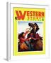 Western Story Magazine: She Ruled the West-null-Framed Art Print