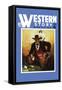 Western Story Magazine: Slick Jack-null-Framed Stretched Canvas