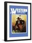 Western Story Magazine: Slick Jack-null-Framed Art Print