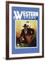 Western Story Magazine: Slick Jack-null-Framed Art Print