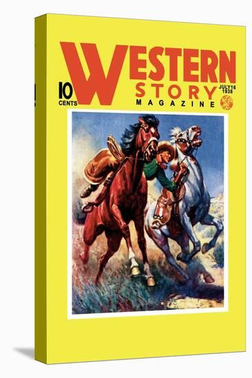 Western Story Magazine: Taming the Wild-null-Stretched Canvas