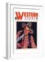 Western Story Magazine: The Shooter-null-Framed Art Print
