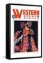 Western Story Magazine: The Shooter-null-Framed Stretched Canvas