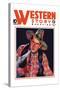 Western Story Magazine: The Shooter-null-Stretched Canvas