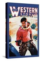 Western Story Magazine: Western Business-null-Stretched Canvas